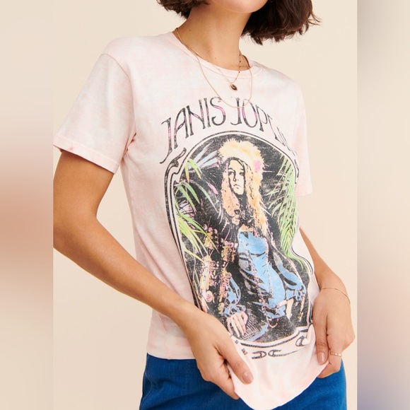 Daydreamer Retro Janis Joplin Oversized Tee - Picture 1 of 4